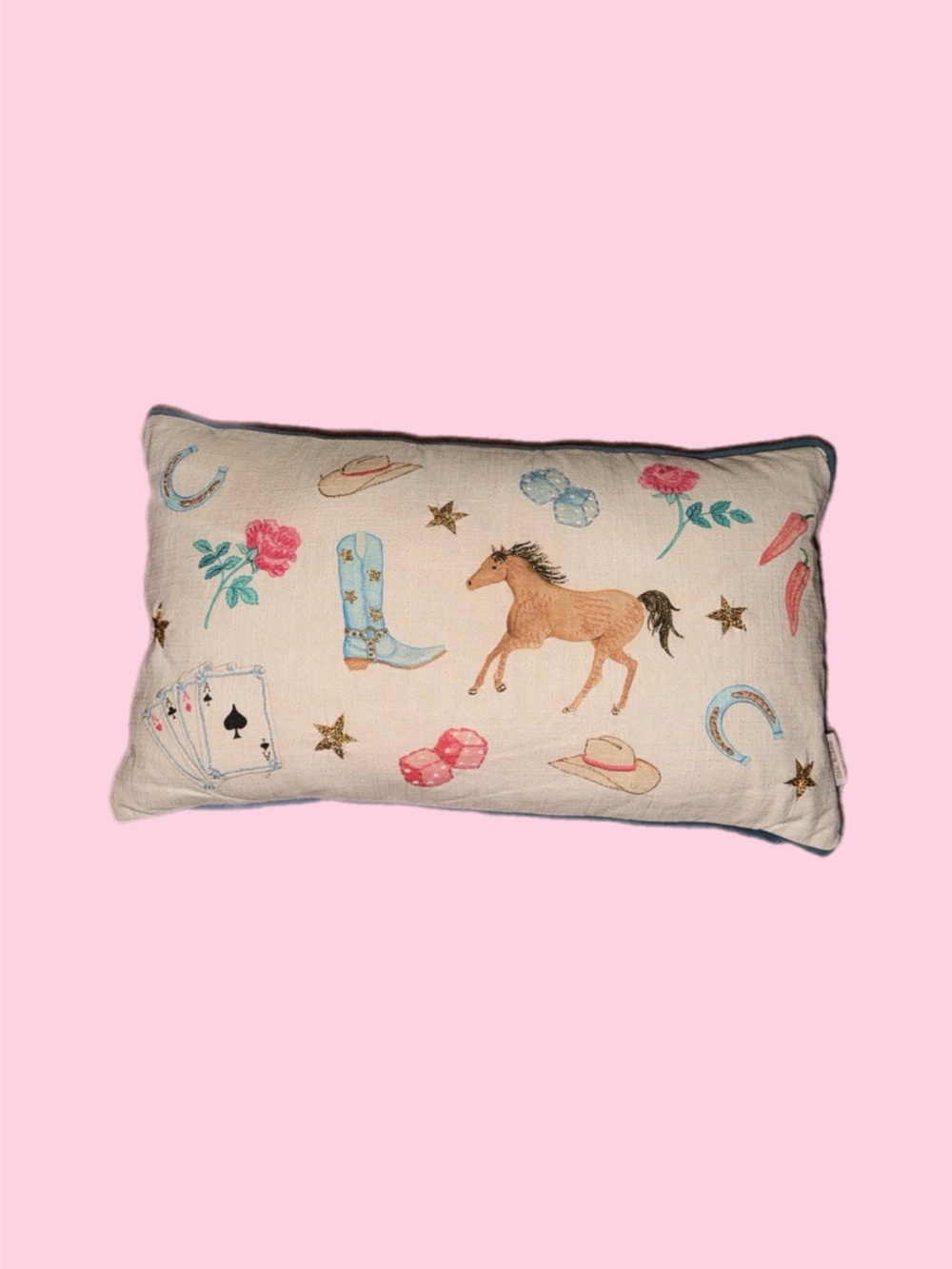 Western Horse Decorative Pillow 🐴